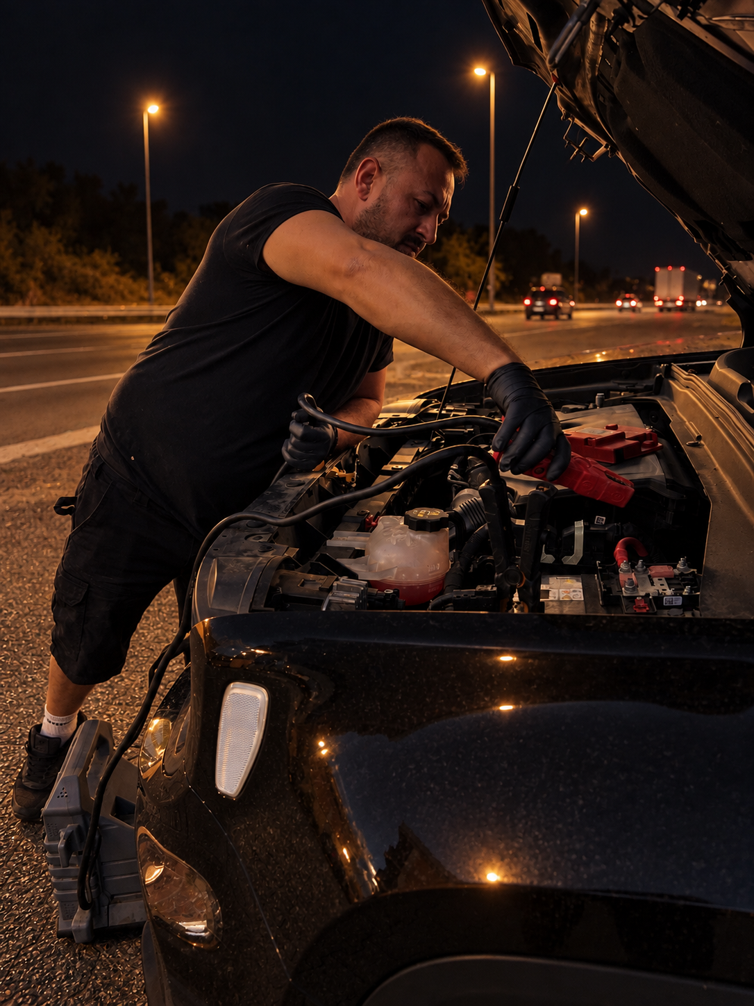 Home Avviamento della batteria di un’auto in panne a Cagliari